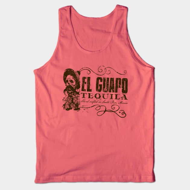 El Guapo Tequila Tank Top by MindsparkCreative